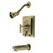 Kingston Brass Single-Handle Tub and Shower Faucet, Antique Brass KB86530CML - alternate 1